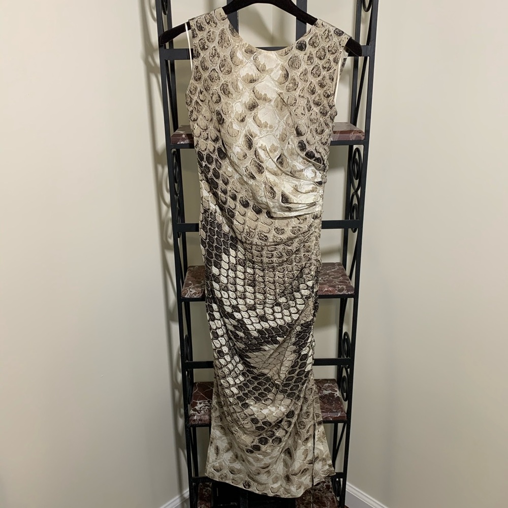 Roberto Cavalli silk midi adjustable dress size 38